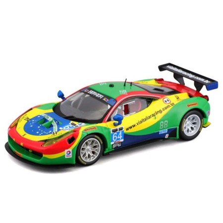 Racing machine BBURAGO Ferrari 458 Italia GT3 2015, DIE-CAST, 1:43, multi-colored-4