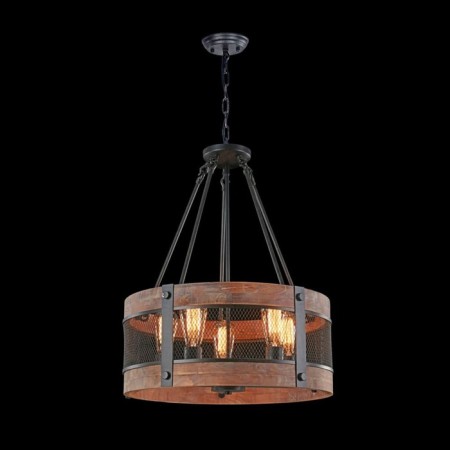 Lamp Vittoria 5x60W E27 Black 50x50x53cm-2