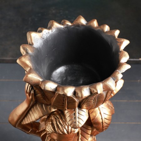 Figure "Sofia" 32x20x85cm, gold-5