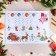 Stickers on the windows "New Year" jewelry, 54x72 cm