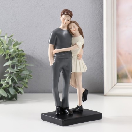 Souvenir Polystone "Lovers - Hugs" 10x7x21.5 cm