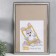 Photo frame plastic 40x60 cm 790 silver