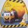 Baby backpack for the boy "Cheerful truck", 23x20.5 cm, lightning department