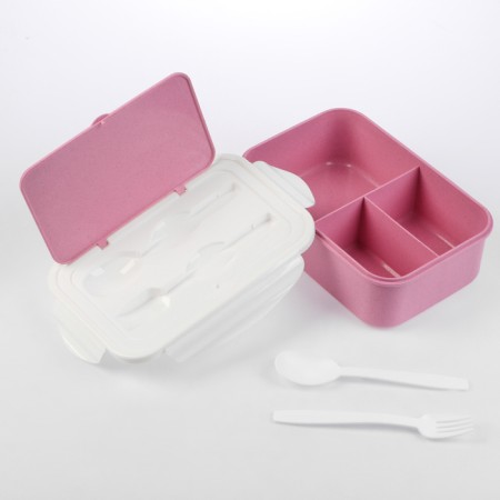 Lunch-Box "Flamingo", 1.4 l, 21.5 x 7.3 x 15 cm, pink-3