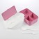 Lunch-Box "Flamingo", 1.4 l, 21.5 x 7.3 x 15 cm, pink