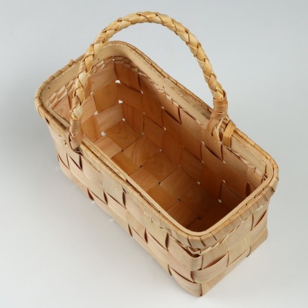 Wicker basket, 23 x 12 x 13/25 cm, sequoia-2