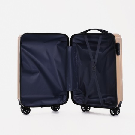 Small suitcase 20 ", lightning department, code castle, beige color-8