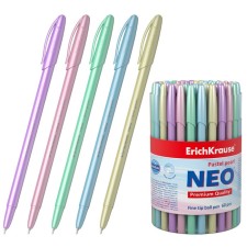 Ballic handle Erichkrause Neo Pastel Pearl, mother -of -pearl body, needle node 0.7 mm, blue ink, letter length of 1000 meters, price is 1 piece, mix