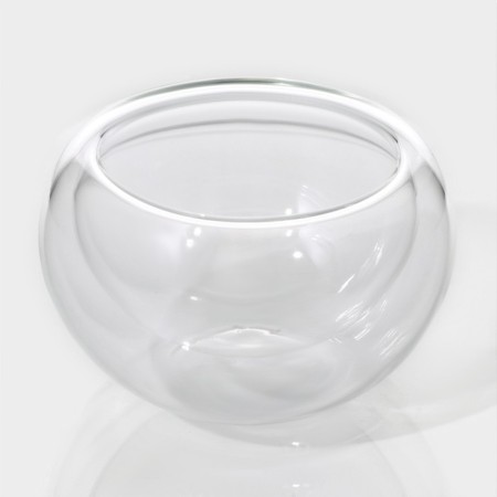 Set of glass ore with double walls Magistro "Sakura", 50 ml, 6 pcs-6