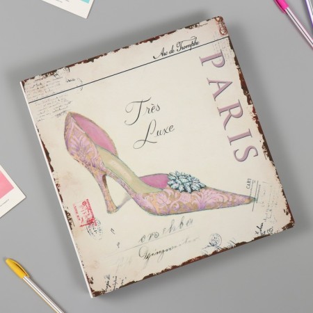 Photo album magnetic 20 sheets "Parisians' shoes" 33x35x4 cm
