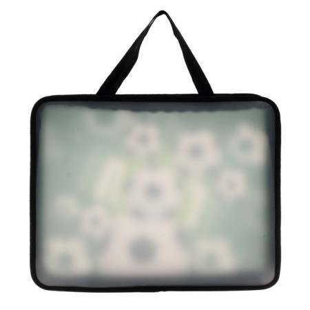 Folder with A4 handles, 330 x 260 x 75 mm, plastic, pens, calligrata "goal"-2