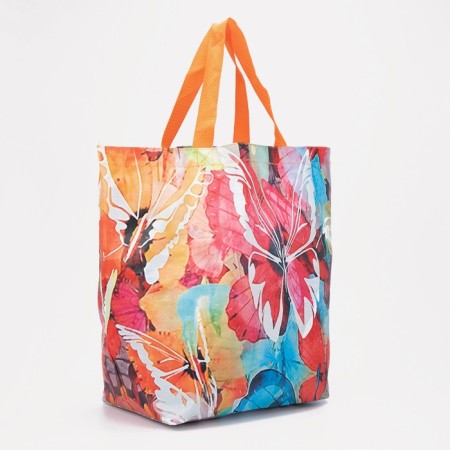 Household bag without lightning, colorful/orange color