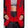 Ski suit female, size 52, red color