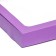 Self -charged box with a lilac window, 21 x 21 x 3 cm