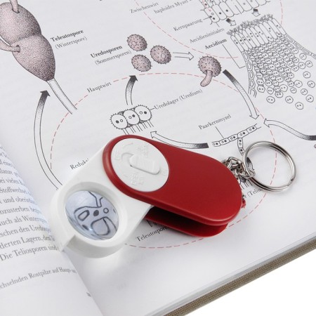 Lupa Veber 1062, 10x, diameter 25 mm, keychain-4