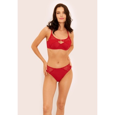 Women's panties Lity S, red color-3
