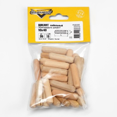 Furniture dough Element, 10x40 mm, 35 pcs-3