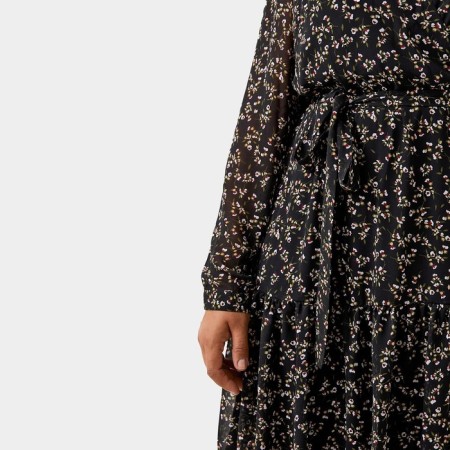 Women's dress MIST PLUS-SIZE, R.58, Black-2