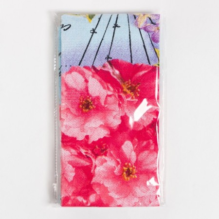 Towel kitchen shade "Magic Spring" 34x60 cm, martial, 100% cotton, 160 g/m-6