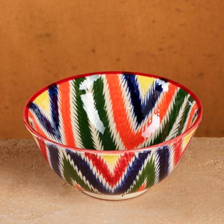 Rishtan Ceramics "Atlas" is 15.5 cm, medium, multi -colored-2