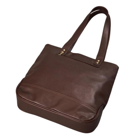 Bag Women's claim, lightning, brown color-1