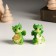 Souvenir Polystone "Forest Drafle with Gold" MIX 2.5x2.5x4 cm
