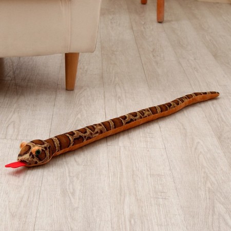 Soft toy "Snake", 80 cm, dark spots-3