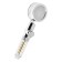 Shower watering can Zein Z4069, microtches, button "stop", fan, spiral, yellow/chrome
