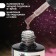 Gel nail polish, “Chameleon”, 3 phase, 8ml, LED/UV, raspberry/green color (08)