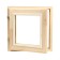 Window, 40 × 40cm, double glass, outer opening, needles
