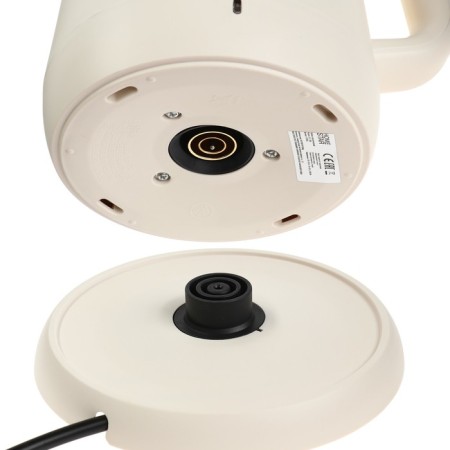 Electric kettle Homestar HS-1006, plastic, flair, 1.8 l, 1500 watts, beige-15