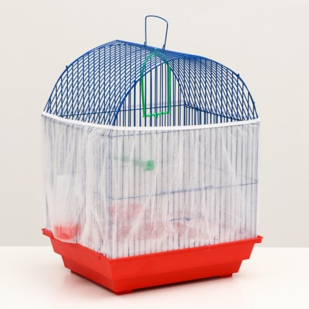 Mesh-chekol for a cage, 30 cm, white