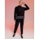 Female hoodies, size 42, black color