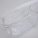 Cosmetic bag with lightning, white/transparent color