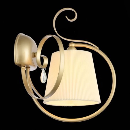 Wall lamp EVOLUCE. SL177.201.01. Azzurro. 1x40 W, E14, 40x32 cm, golden color-5