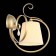 Wall lamp EVOLUCE. SL177.201.01. Azzurro. 1x40 W, E14, 40x32 cm, golden color