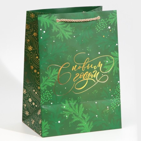 Laminated packet "Jashama", 21 x 30 x 15 cm, new year-2