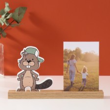 Photo frame wood, acrylic 10x15 cm 