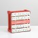 Wooden box "Happy New Year", 20 × 20 × 10 cm