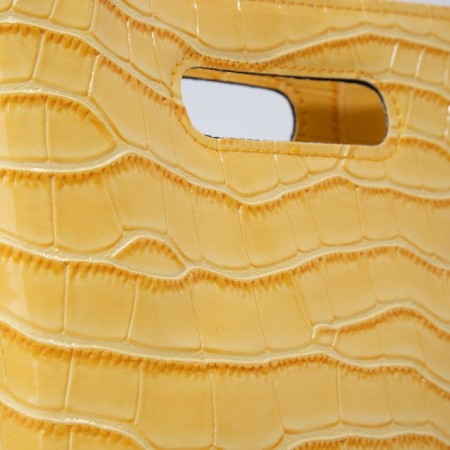 Bag Cross-Bodi on magnet, yellow color-5