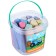 Set of colored crayons Blue Tractor, 16 pieces, 8 colors