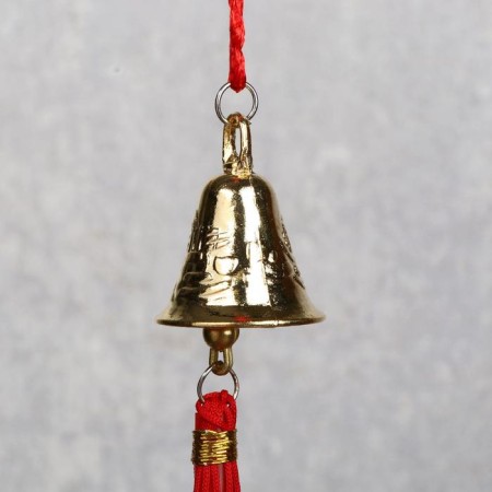 Gold bell d = 2.8 cm on the suspension-1