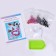 Set for creating jewelry from beads "Stylish Rings" 4 rings