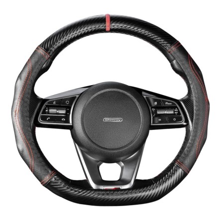 SkyWay Drift-3 braid, PVC, eco-legged, black and red-9