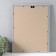 Photo frame plastic "Frosty silver style" 30x40 cm, frosty silver