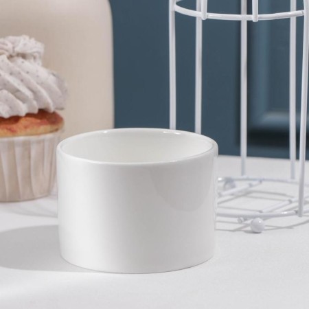 Ceramic “Dove” ceramic candy, 200 ml, 9.5 × 18 cm, white color-1