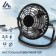 Fan Luazon LOF-06, desktop, 2.5 W, 12 cm, plastic, black