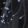 Garland "fringe" 3 × 0.6 m, IP44, UMS, white thread, 160 LED, white glow, 220 V