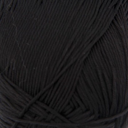 Yarn "Summer" 100%Mercerized cotton 330m/100g (02-black)