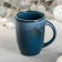 Porcelain mug Blu Reattivo, 300 ml, porcelain